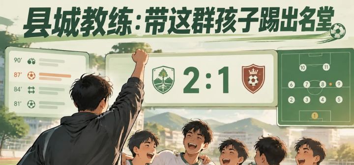 县城教练：带这群孩子踢出名堂 封面