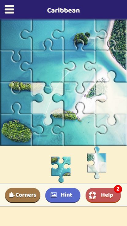Caribbean Sightseeing Puzzle游戏截图