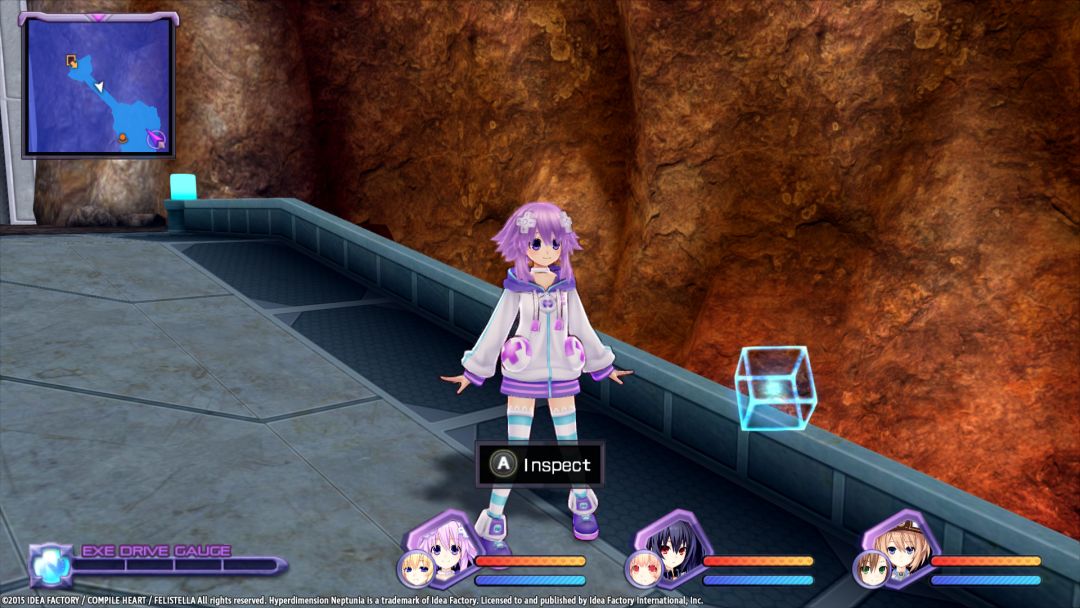 Hyperdimension Neptunia Re;Birth1游戏截图