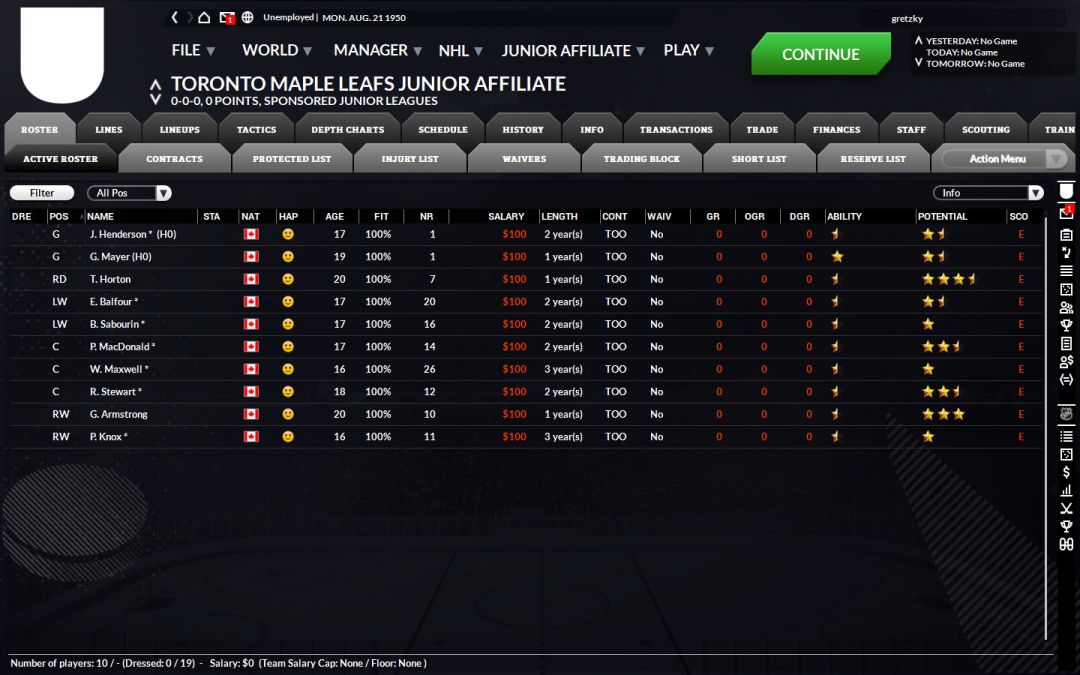 Franchise Hockey Manager 8游戏截图