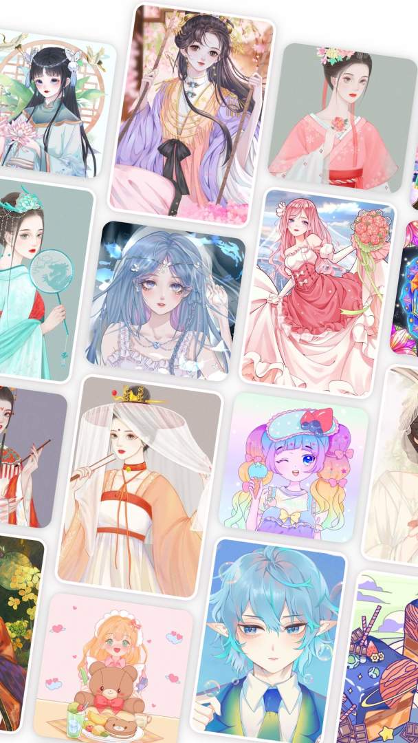 涂个壁纸游戏截图