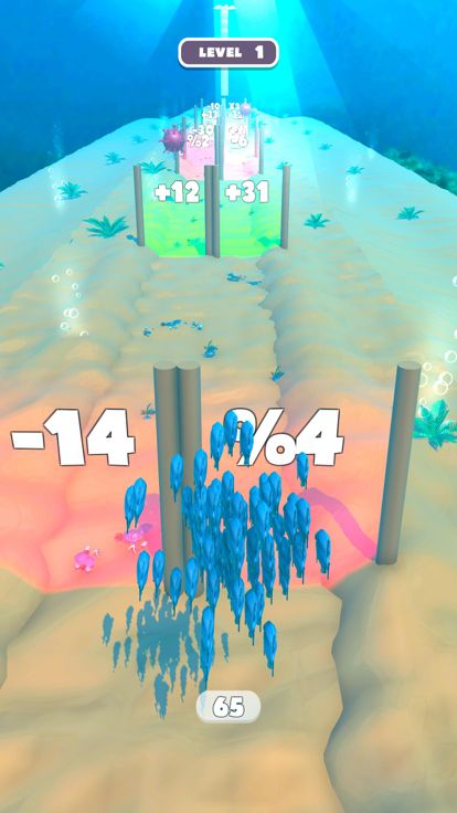 Piranha Fury游戏截图