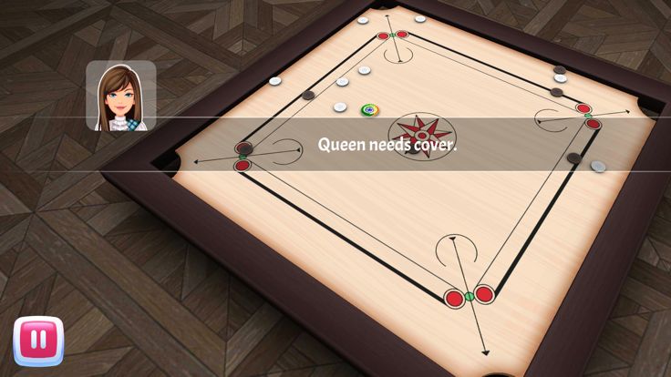 Carrom - 3D Carrom Super Star游戏截图