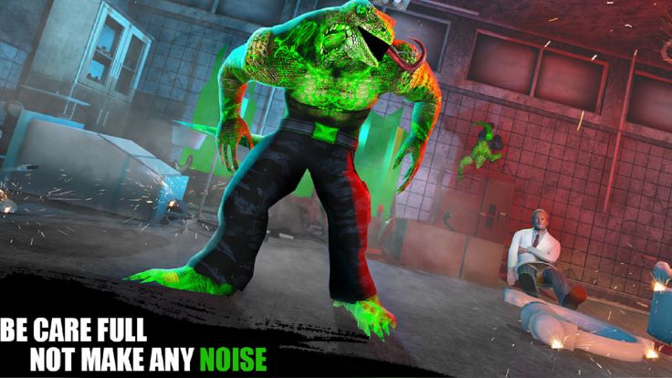 Lizard Man: The Horror Game 3D游戏截图