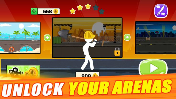 Stick Warrior : Action Game游戏截图