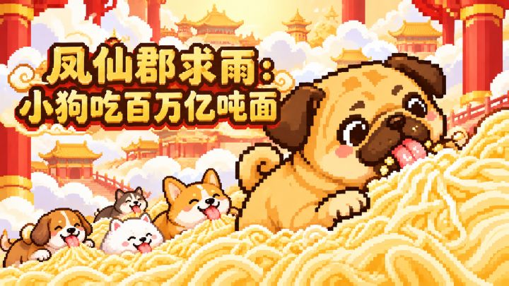 凤仙郡求雨:小狗吃百万亿吨面 封面