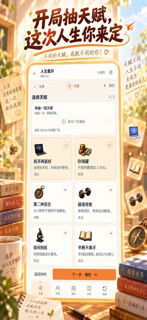 人生重开模拟器游戏截图