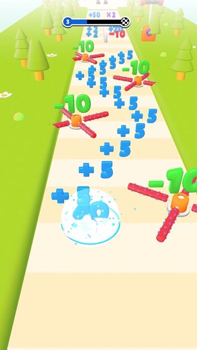 Number Run 3D游戏截图