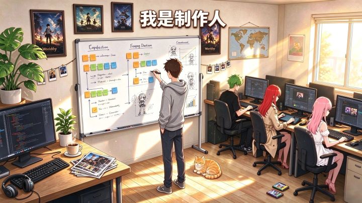 我是制作人 封面