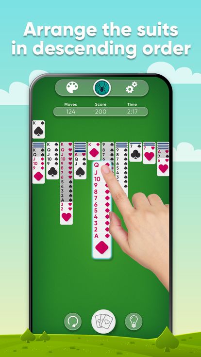 Spider Solitaire 游戏截图