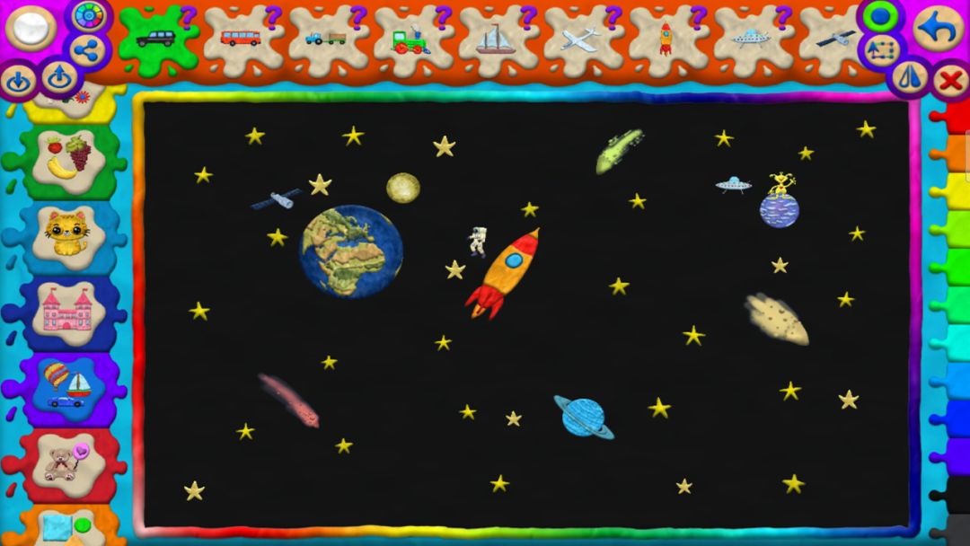 儿童绘画涂鸦游戏截图