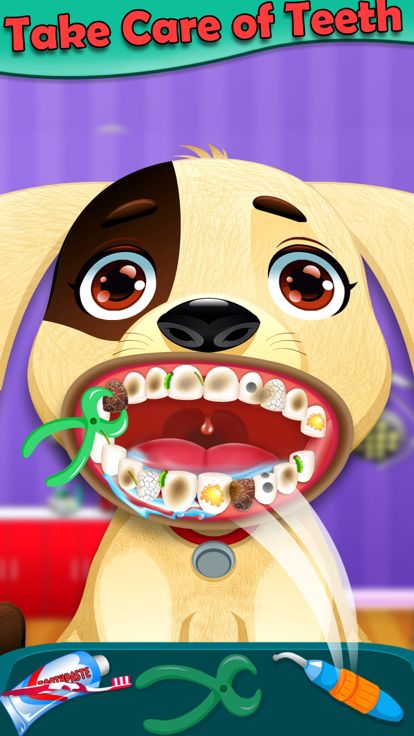 宠物牙医游戏截图