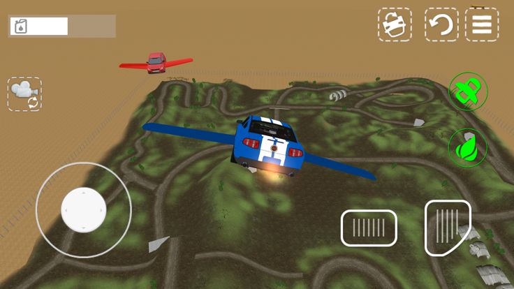 Flying Car Driving Simulator 3D游戏截图