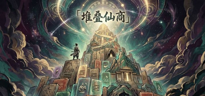 堆叠仙商 封面