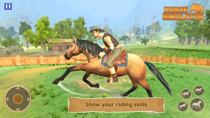 骑马动物模拟器游戏截图