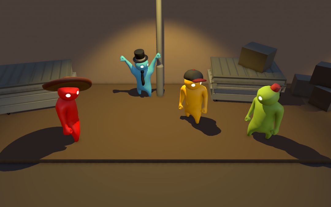 Gang Beasts Online Wrestling游戏截图