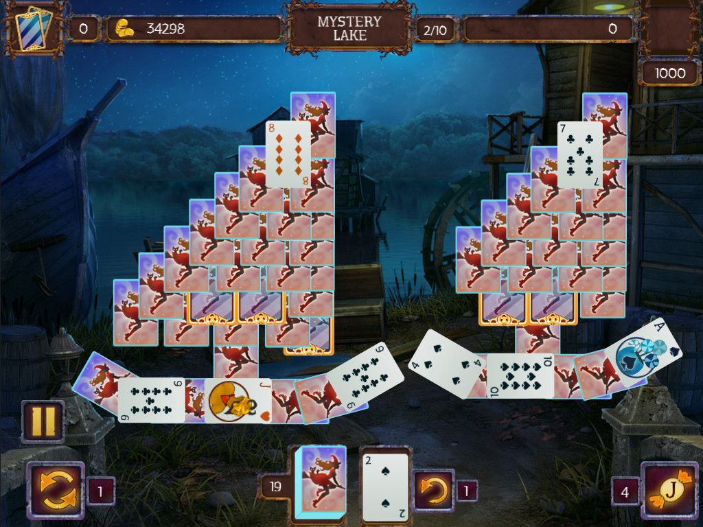 Solitaire Game Halloween游戏截图