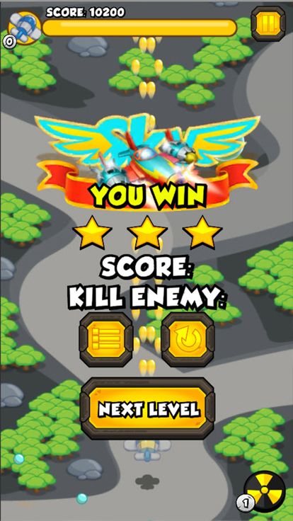 Sky Hawk - Pocket Arcade Shooter游戏截图