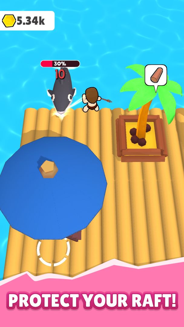Raft Life - Build, Farm, Stack游戏截图