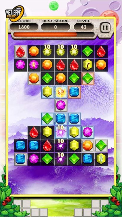 钻石爆爆乐 - Amazing Jewel 2016 Match 3: New Quest World Puzzle Edition HD游戏截图