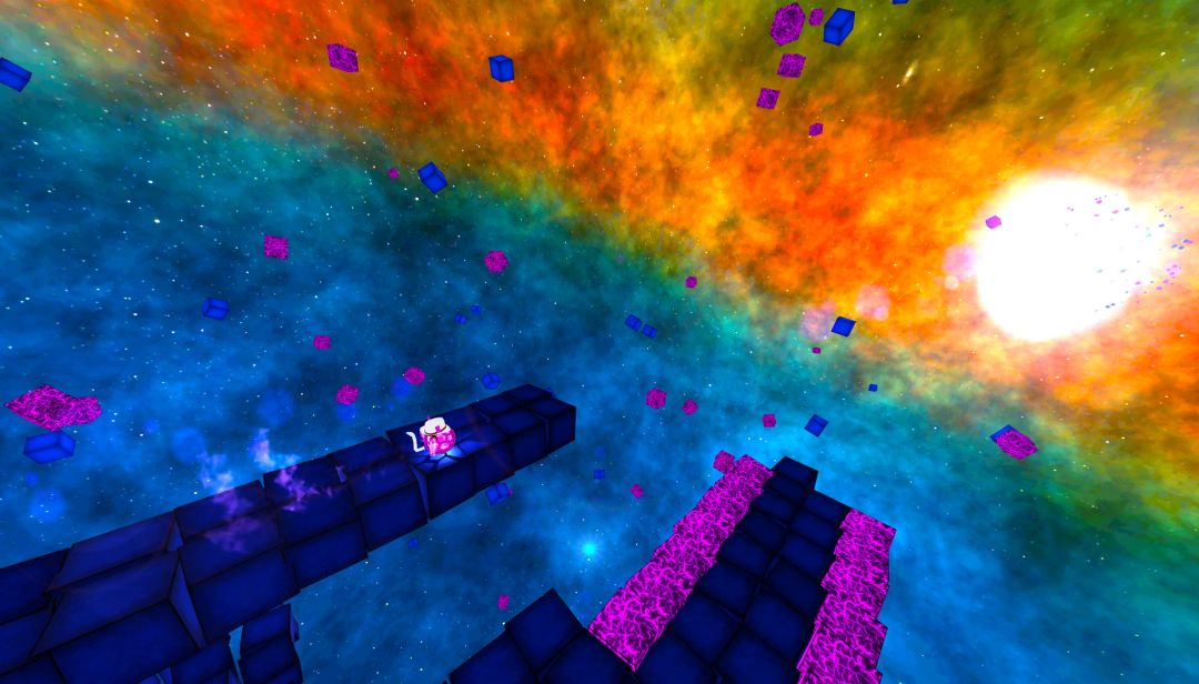 Deep Blue 3D Maze in Space游戏截图