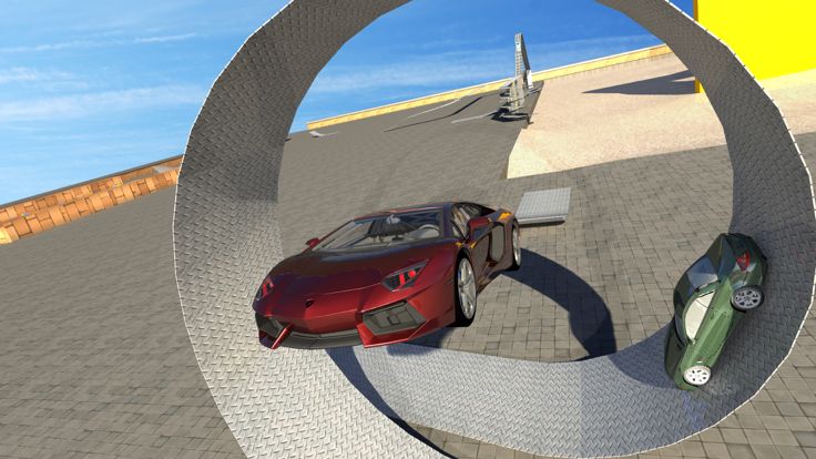Racing Sports Car Stunt Game游戏截图