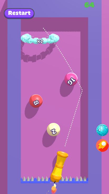 Cannon 2048游戏截图