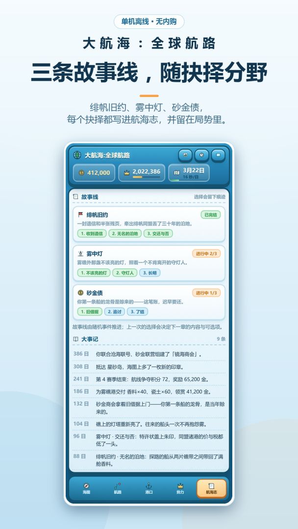 大航海:全球航路游戏截图