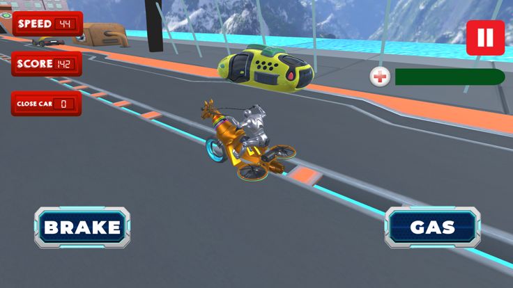 Sci-Fi Traffic Racer游戏截图