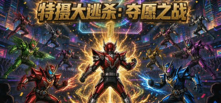特摄大逃杀:夺愿之战 封面