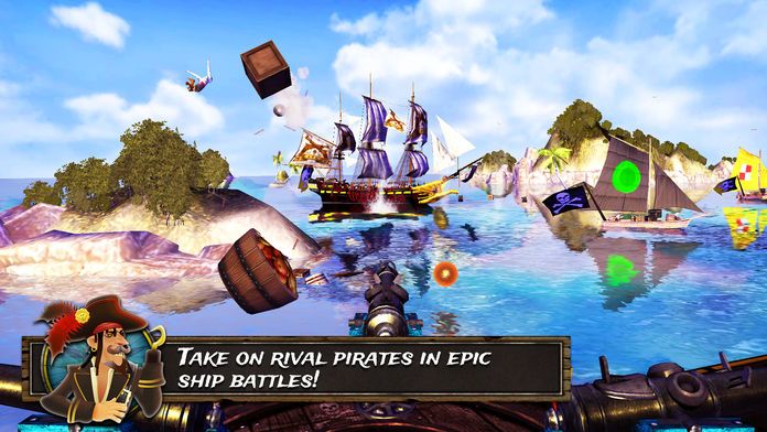 Pirate Quest: Blast Enemies and Loot Treasure!游戏截图
