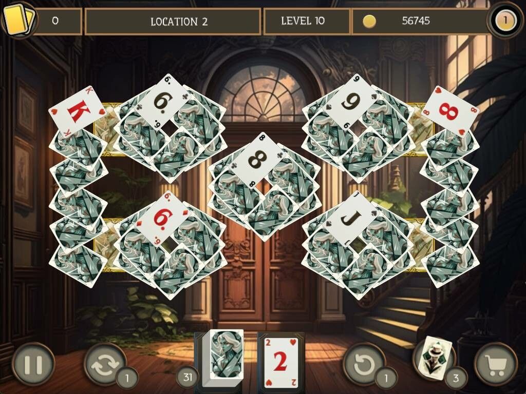 Detective Solitaire. Butler Story 2游戏截图