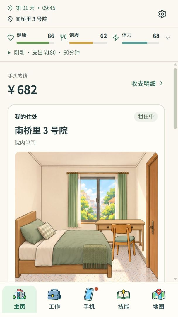 毕业以后游戏截图