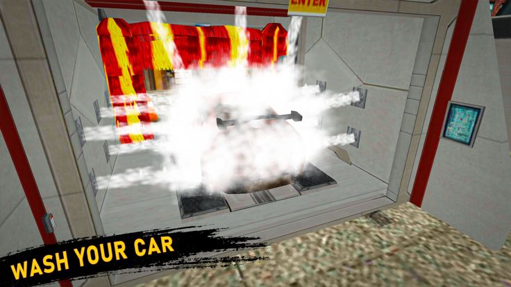 Mobile Car Wash Parking Game游戏截图