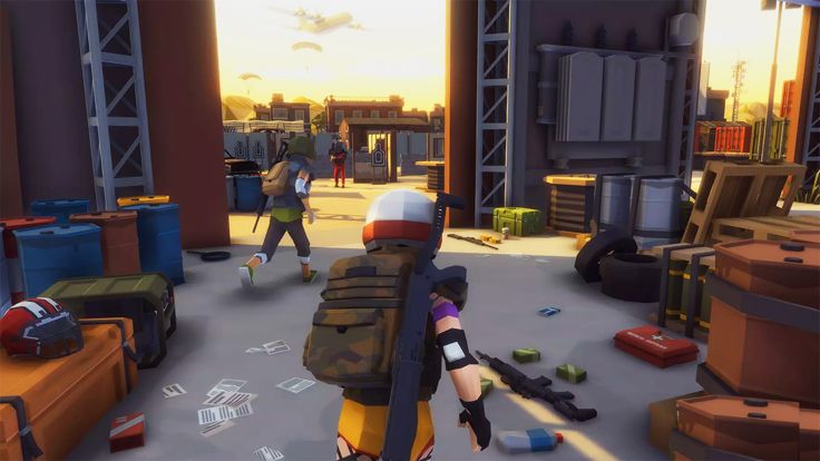 刺激战场:多人模拟枪战射击单机小游戏-枪战王者像素休闲手游游戏截图