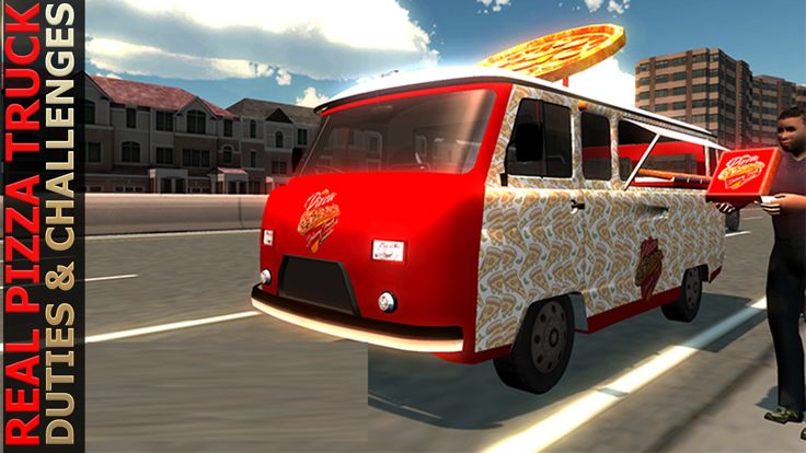 比萨饼送货车＆迷你食品范模拟器游戏截图