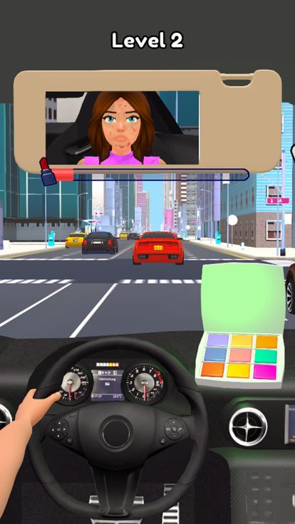 Make Up And Drive游戏截图