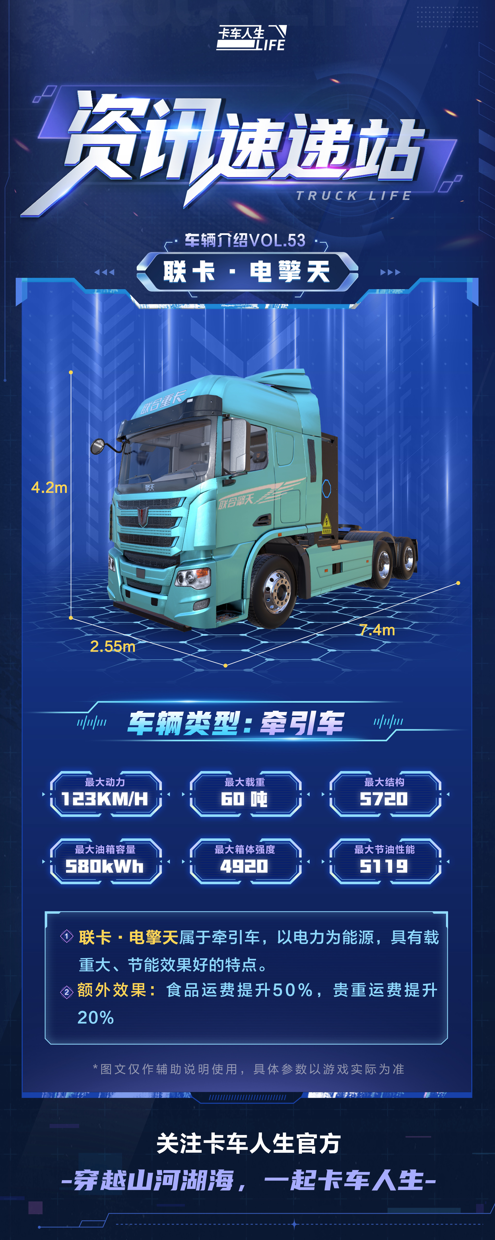 全新电力牵引车