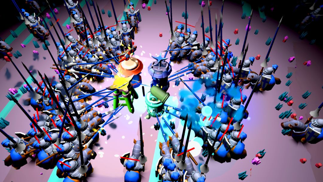 万人割草塔防游戏截图