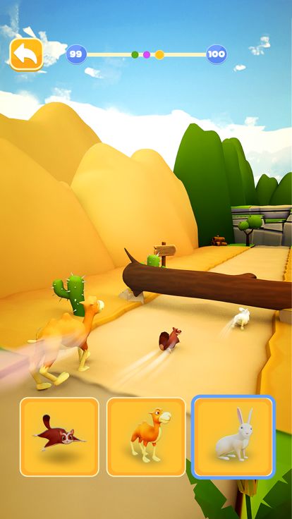 Animal Shifting: Transform Run游戏截图