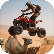 Offroad ATV Bike Desert Crossicon