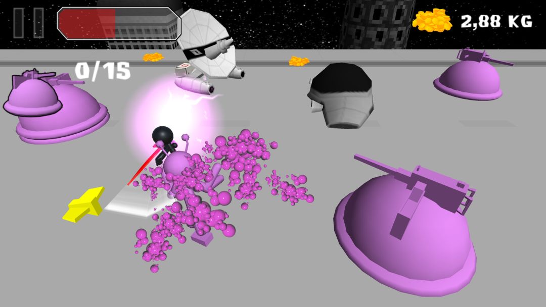 Stickman Killing Zombie游戏截图