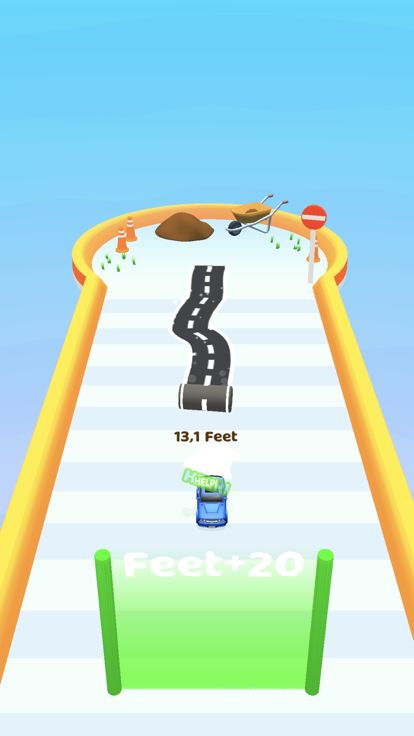 Road Builder Run游戏截图