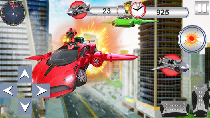 真正的飞行汽车模拟器 2024游戏截图