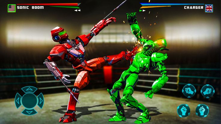 踢拳机器人游戏截图