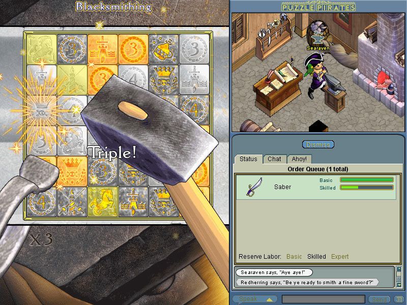 Puzzle Pirates游戏截图