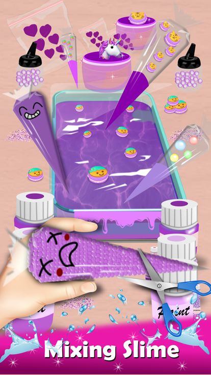 化妆品粘液混合液--输液袋 缓解压力游戏截图