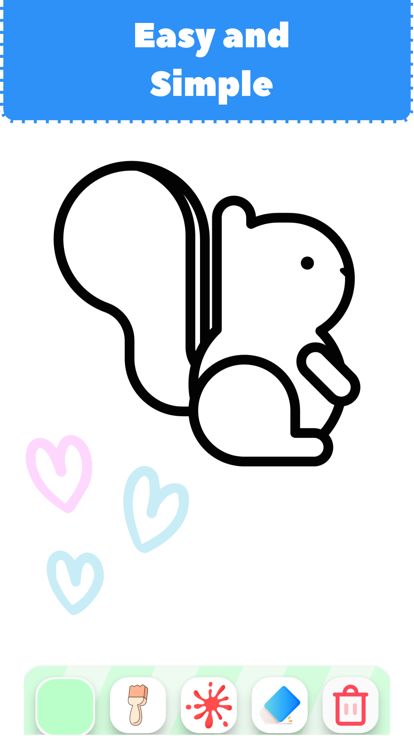 Animal Coloring - Kids游戏截图