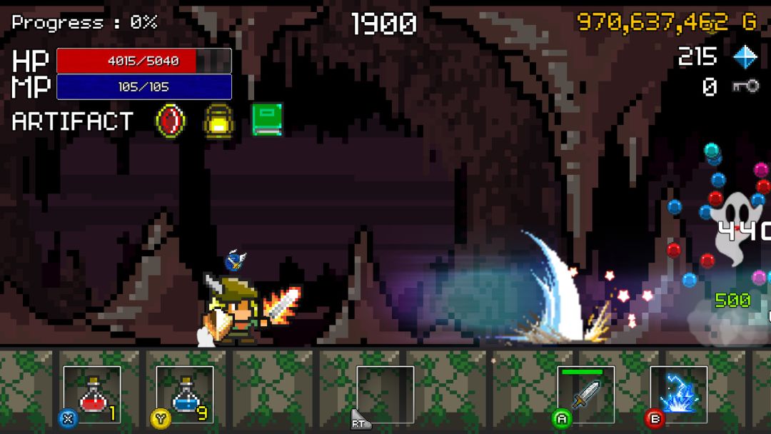Buff Knight Advanced游戏截图