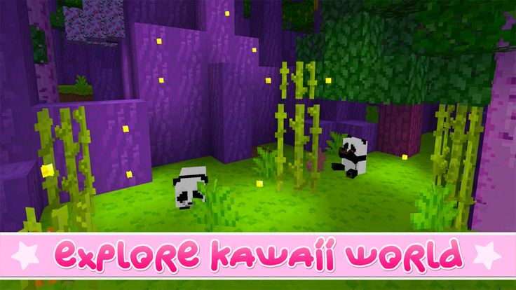 Kawaii World - Craft and Build游戏截图